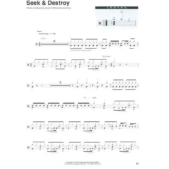 Hal Leonard Drum Play-Along Metallica 1983