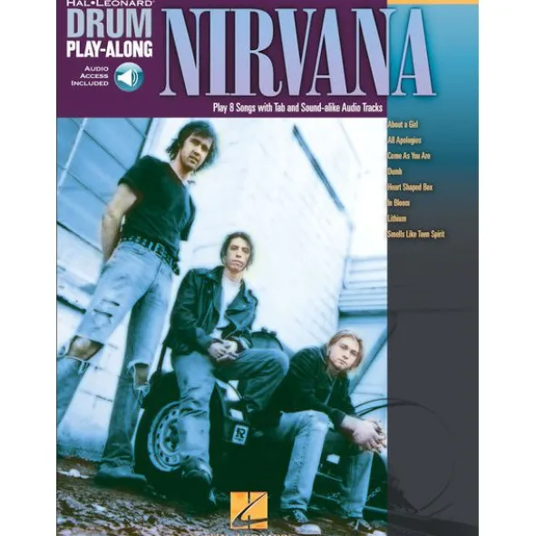 Hal Leonard Drum Play-Along Nirvana