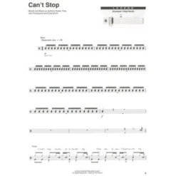 Hal Leonard Drum Play-Along Red Hot Chili