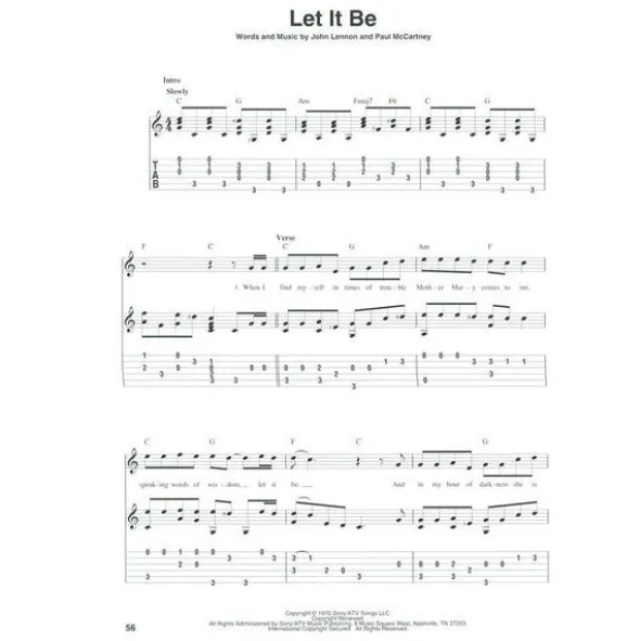 Hal Leonard Fingerpicking Beatles