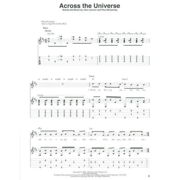 Hal Leonard Fingerpicking Beatles