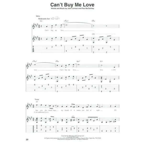 Hal Leonard Fingerpicking Beatles
