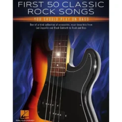 Hal Leonard First 50 Classic Rock Bass