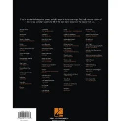 Hal Leonard First 50 Classic Rock Bass