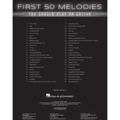 Hal Leonard First 50 Melodies Guitar