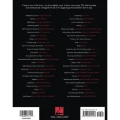 Hal Leonard First 50 Pop Songs Drums
