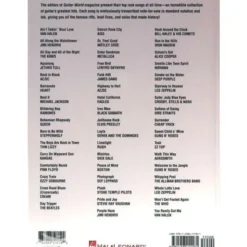 Hal Leonard Guitar 50 Greatest Rock Songs