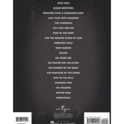 Hal Leonard Iron Maiden Bass Anthology