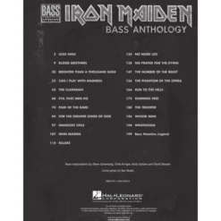 Hal Leonard Iron Maiden Bass Anthology