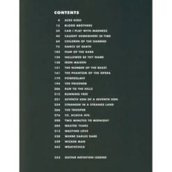 Hal Leonard Iron Maiden 25 Metal Master