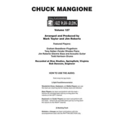 Hal Leonard Jazz Play-Along Chuck Mangione