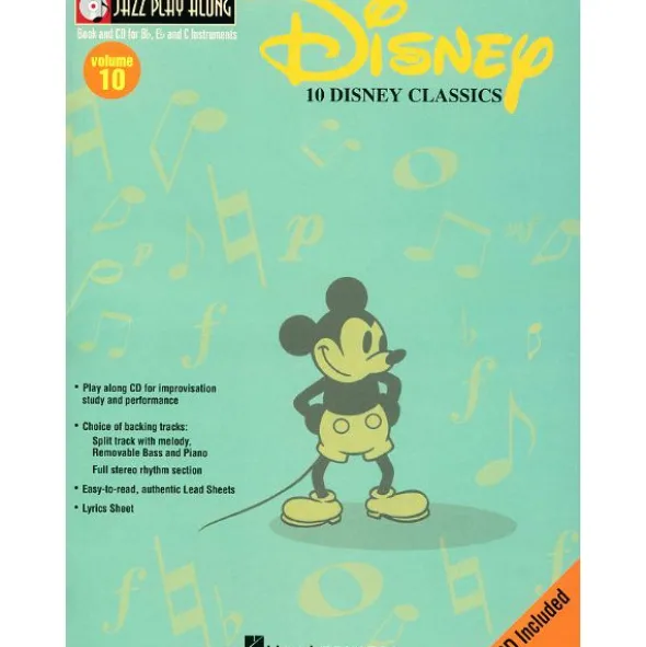 Hal Leonard Jazz Play-Along Disney Classic