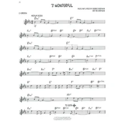 Hal Leonard Jazz Play-Along Gershwin