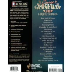 Hal Leonard Jazz Play-Along Gershwin