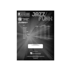 Hal Leonard Jazz Play-Along Jazz/Funk