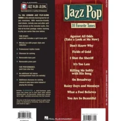 Hal Leonard Jazz Play-Along Jazz Pop
