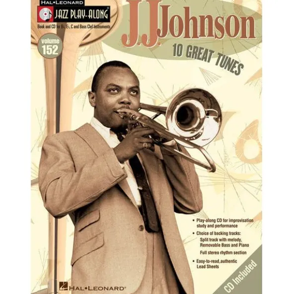 Hal Leonard Jazz Play-Along J.J.Johnson