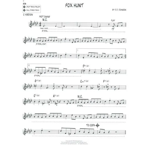 Hal Leonard Jazz Play-Along J.J.Johnson