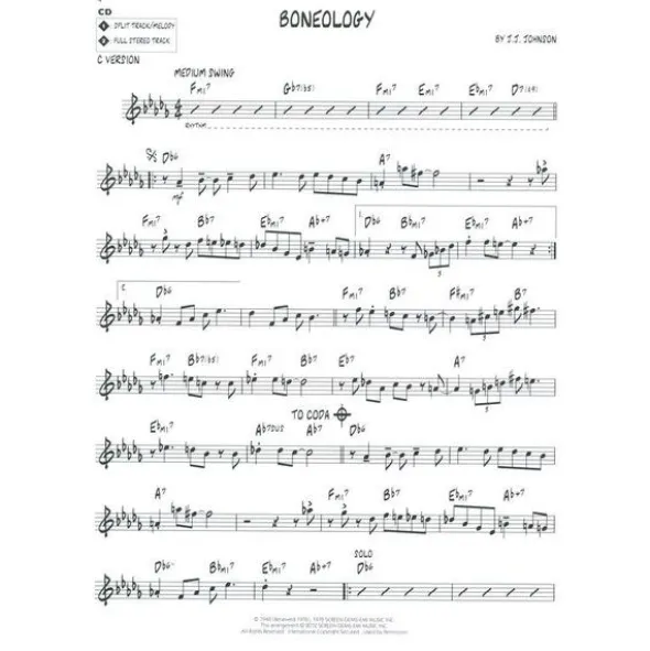 Hal Leonard Jazz Play-Along J.J.Johnson