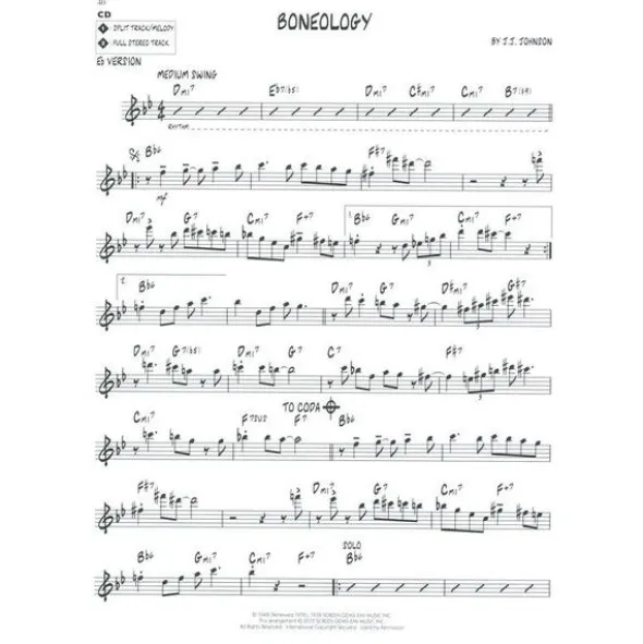 Hal Leonard Jazz Play-Along J.J.Johnson