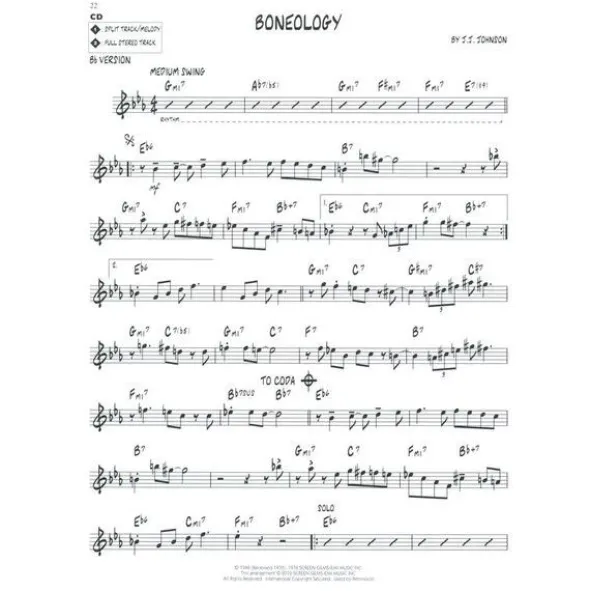 Hal Leonard Jazz Play-Along J.J.Johnson