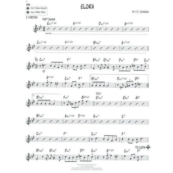 Hal Leonard Jazz Play-Along J.J.Johnson