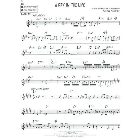 Hal Leonard Jazz Play-Along John Lennon