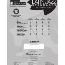 Hal Leonard Jazz Play-Along Latin Jazz