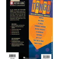 Hal Leonard Jazz Play-Along Tango