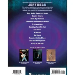 Hal Leonard Jeff Beck Signature Licks
