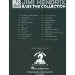 Hal Leonard Jimi Hendrix Bass Tab