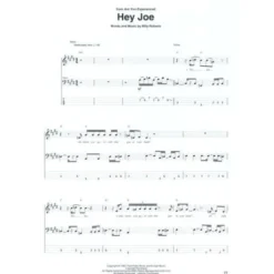 Hal Leonard Jimi Hendrix Bass Tab