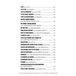 Hal Leonard Little Black Book Disney Uku