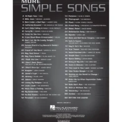 Hal Leonard More Simple Songs: The Easiest