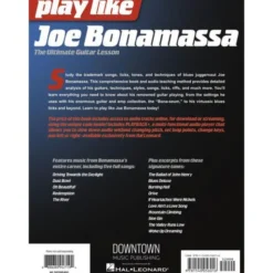 Hal Leonard Play Like Joe Bonamassa