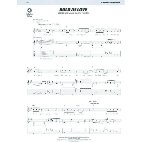 Hal Leonard Play Like John Mayer