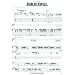 Hal Leonard Rage Against The Machine