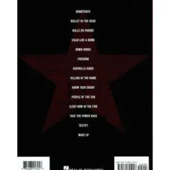 Hal Leonard Rage Against The Machine