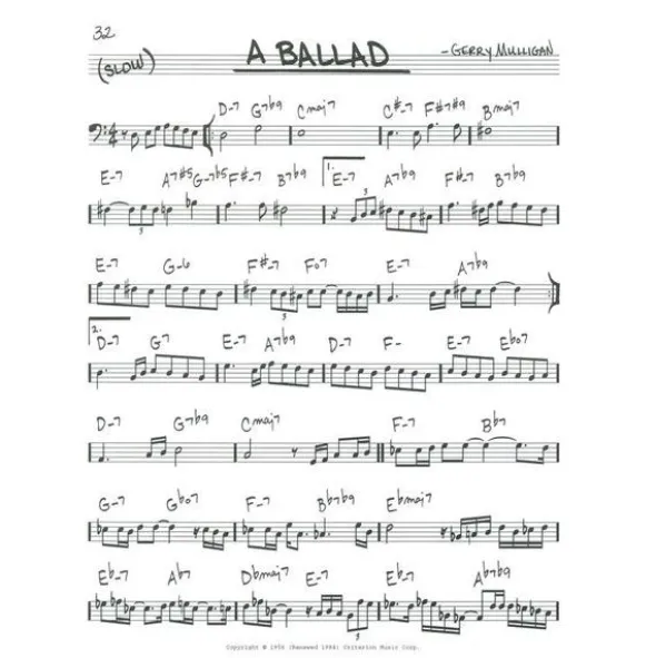 Hal Leonard Real Book 2 Bass Clef