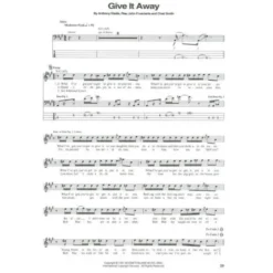 Hal Leonard Red Hot Chili Blood Bass