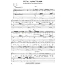 Hal Leonard Red Hot Chili Blood Bass