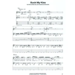 Hal Leonard Red Hot Chili Blood Guitar