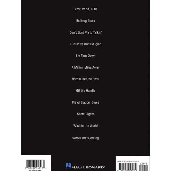 Hal Leonard Selections From Rory Gallagher