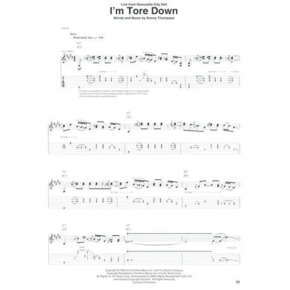 Hal Leonard Selections From Rory Gallagher