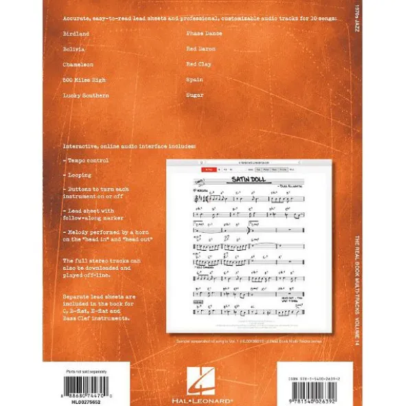 Hal Leonard 1970s Jazz Play-Along