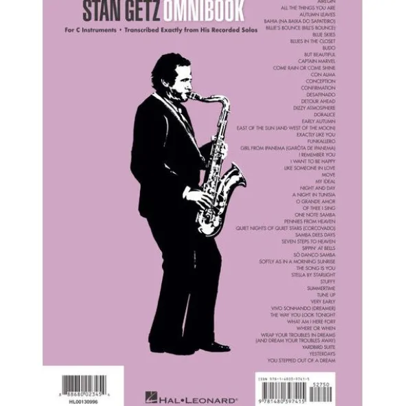 Hal Leonard Stan Getz Omnibook C