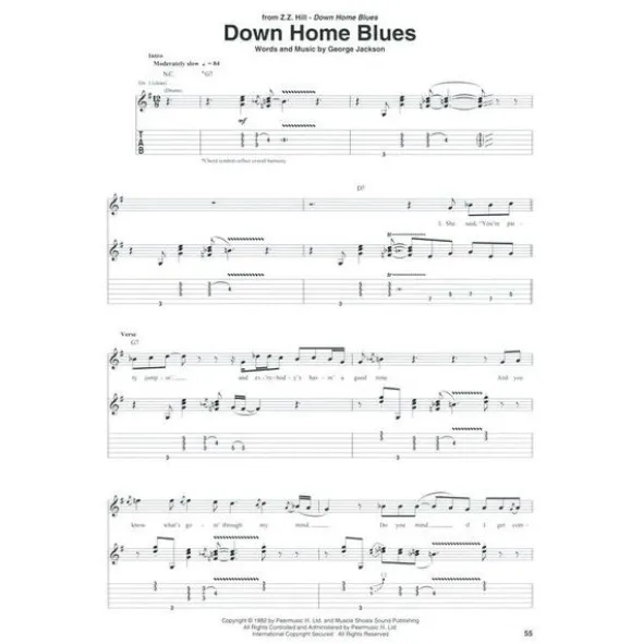 Hal Leonard Tab+ 25 Top Blues Songs