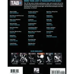Hal Leonard Tab+ 25 Top Blues Songs