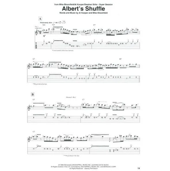 Hal Leonard Tab+ 25 Top Blues Songs