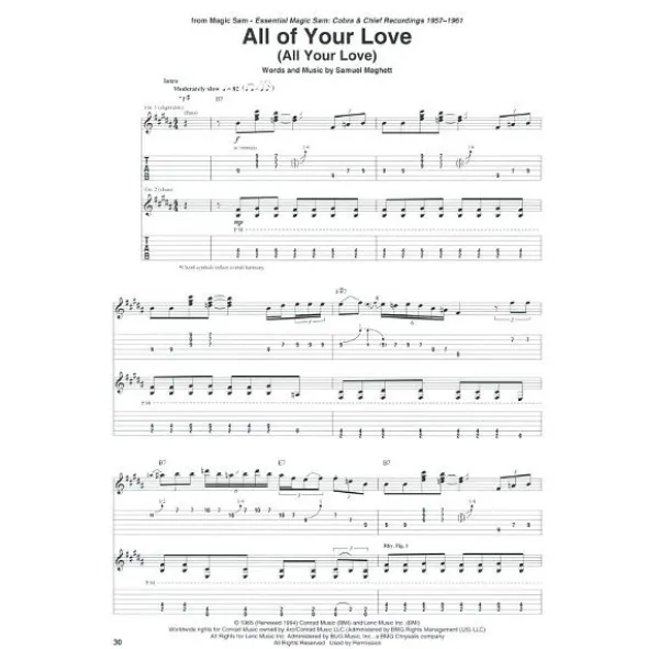 Hal Leonard Tab+ 25 Top Blues Songs